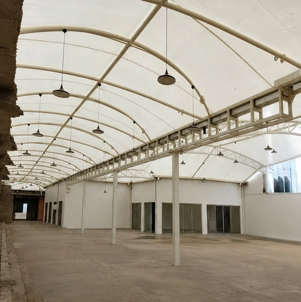 Smartworks, Noida tensile structure, Ekra Decor &mdash; photograph 2
